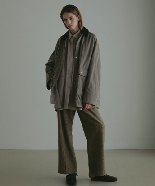 ETRE TOKYO（エトレトウキョウ） ブラウス シャツ ハイカウントフラノ