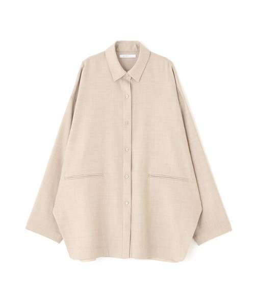 ETRE TOKYO（エトレトウキョウ） ブラウス シャツ ハイカウントフラノ
