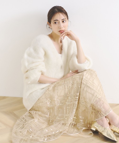 CELFORD（セルフォード） カーディガン FREE オフホワイト レディース