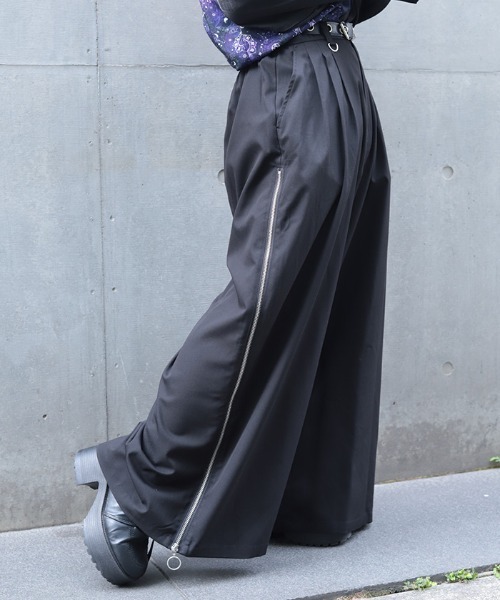 REZEN（リゼン） ワイドパンツ パンツ 陰陽師×占星袴パンツ メンズ