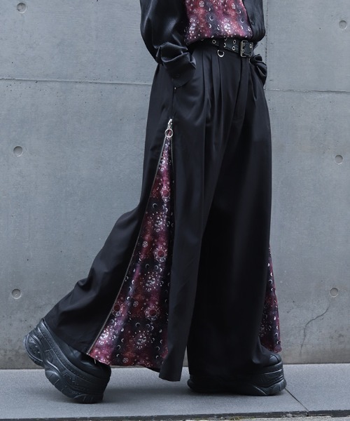 REZEN（リゼン） ワイドパンツ パンツ 陰陽師×占星袴パンツ メンズ