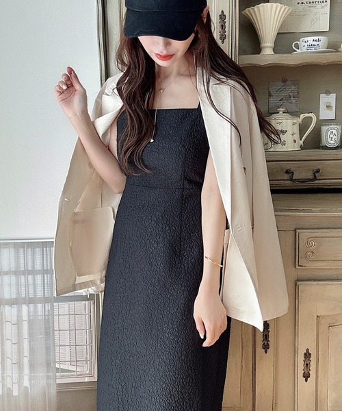 「Meiru」 キャミソールワンピース LARGE ホワイト レディース_画像6