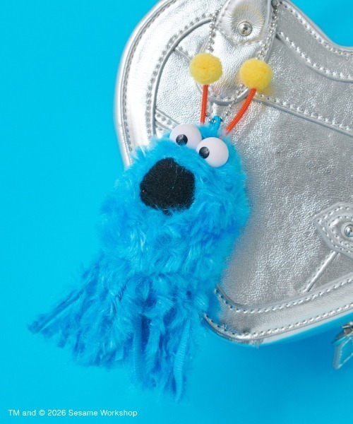 SESAME STREET（セサミストリート） キーケース ぬいぐるみチャーム