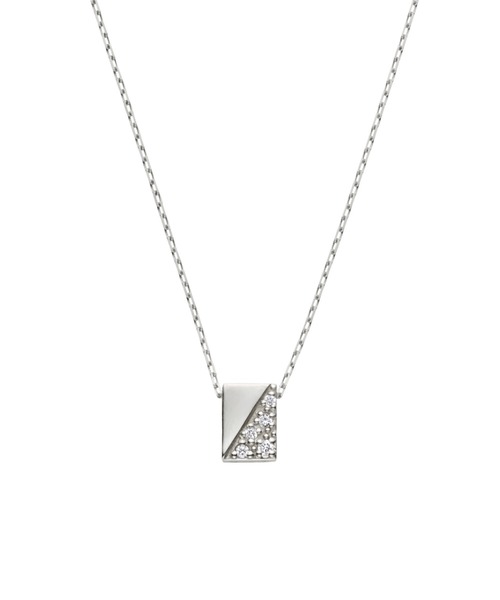 VENDOME AOYAMA（ヴァンドーム青山） ネックレス K10WGダイヤモンド 