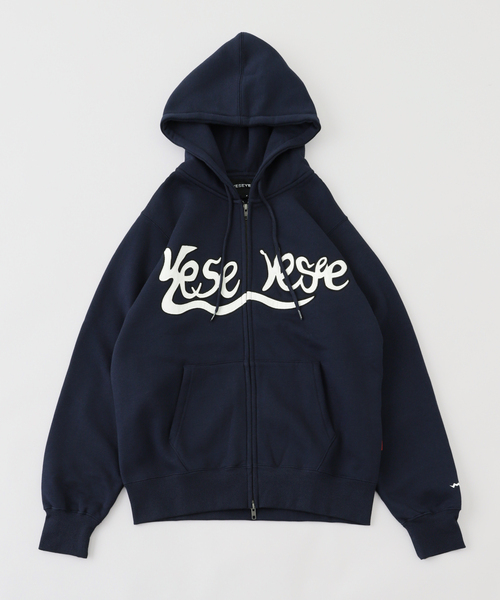 YESEYESEE（イエスアイシー） パーカー Y.E.S SNAIL LOGO ZIP-UP