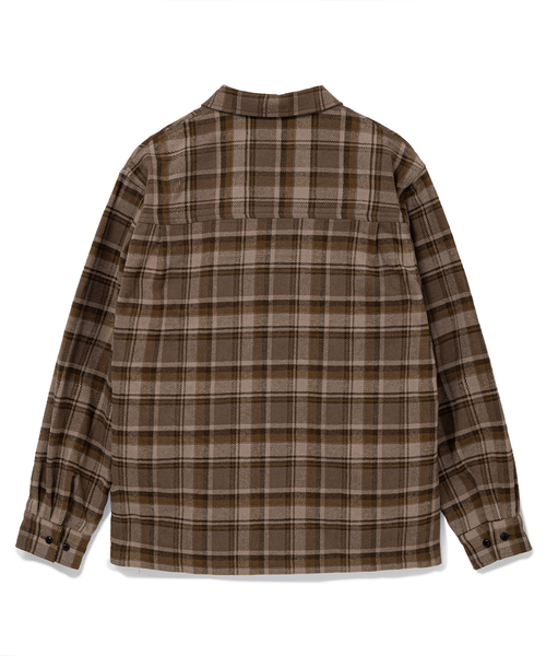 BoTT（ボット） シャツ Zip-Up Flannel Shirt メンズ レディース