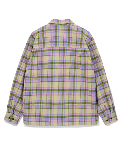 BoTT（ボット） シャツ Zip-Up Flannel Shirt メンズ レディース