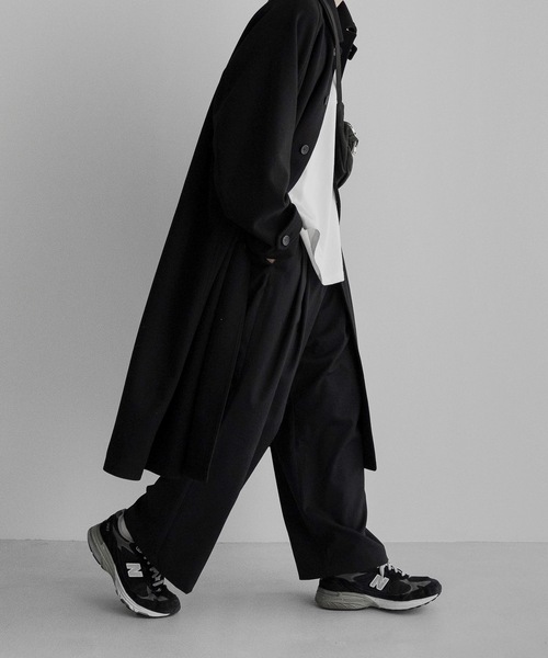 「remer」 コート MEDIUM ブラック メンズ_画像2