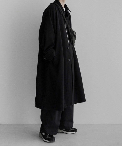「remer」 コート MEDIUM ブラック メンズ_画像3