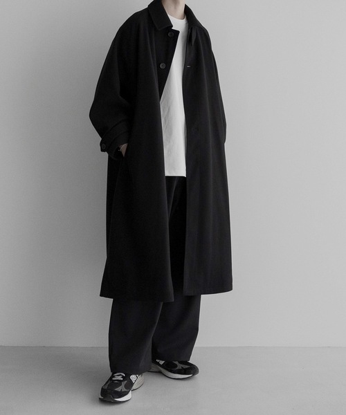 「remer」 コート MEDIUM ブラック メンズ_画像4