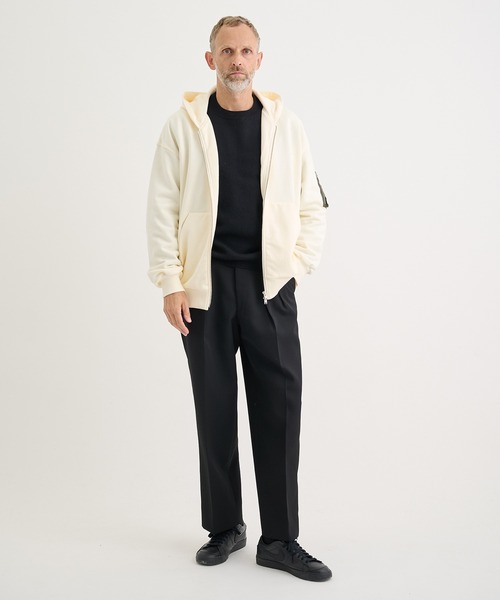 CINOH（チノ） パーカー 「CINOH/チノ」別注 CIGAR POCKET ZIP UP