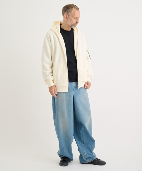 CINOH（チノ） パーカー 「CINOH/チノ」別注 CIGAR POCKET ZIP UP