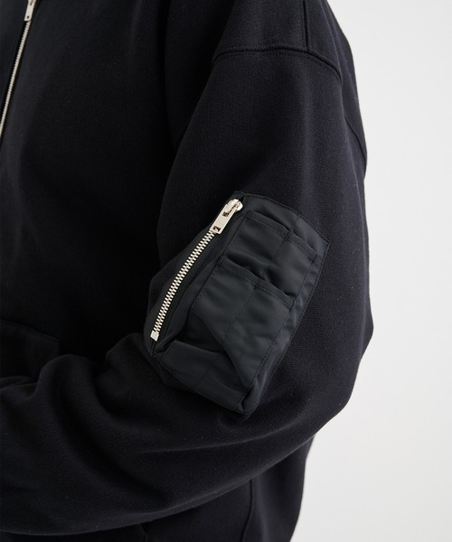 CINOH（チノ） パーカー 「CINOH/チノ」別注 CIGAR POCKET ZIP UP