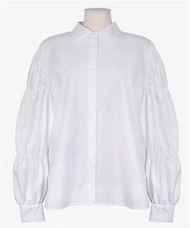 「Dream garden」 長袖シャツ S ホワイト レディースの画像7