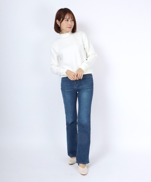 「Champion」 スウェットカットソー L ピンク系その他 レディース_画像4