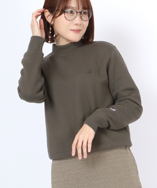 「Champion」 スウェットカットソー L ピンク系その他 レディース_画像8