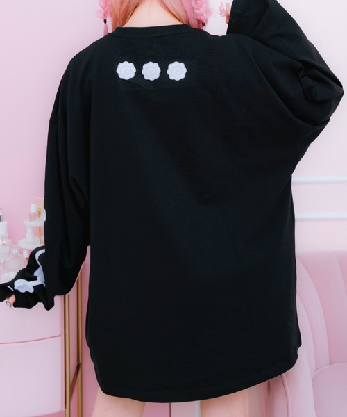 mine by LAFARY tシャツ ちゃおくーあいロングTシャツ レディース