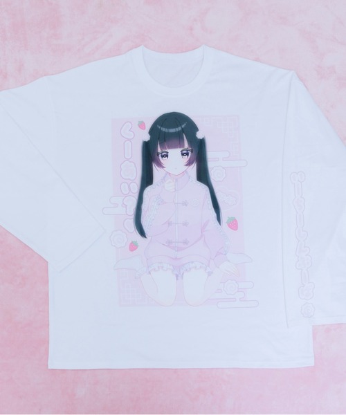 浅井家 長Tシャツ LW Ladies M ピンク 【北海道・沖縄・離島配送不可】 mine by LAFARY tシャツ ちゃおくーあいロングTシャツ レディース