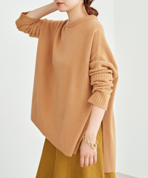 IENA（イエナ） 長袖ニット - ブラウン レディース : ZOZOTOWN Yahoo