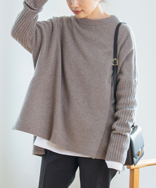 IENA（イエナ） 長袖ニット - ブラウン レディース : ZOZOTOWN Yahoo