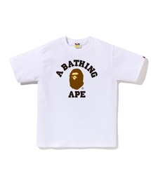A BATHING APE（アベイシングエイプ） tシャツ COLLEGE TEE メンズ