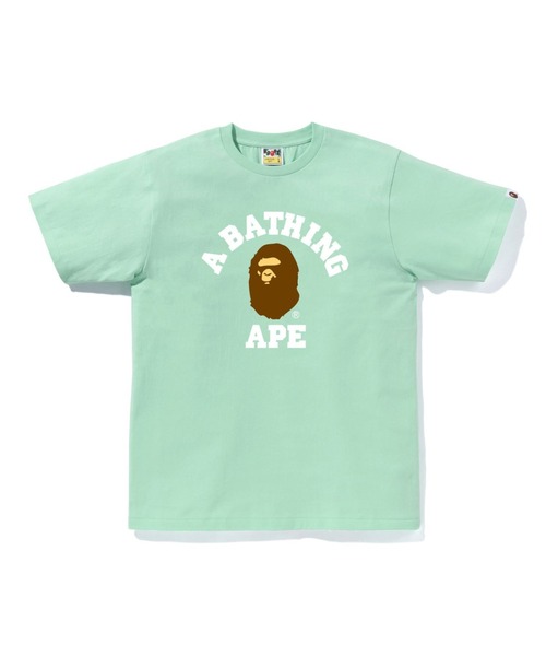 トップス A BATHING APE TAIWAN14 ANNIV COLLEGE T A BATHING APE（アベイシングエイプ） tシャツ COLLEGE TEE メンズ