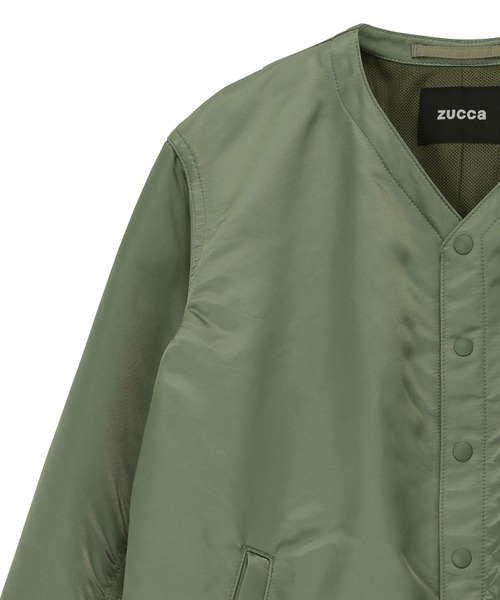 「ZUCCa」 ブルゾン M size ブラック メンズ_画像4