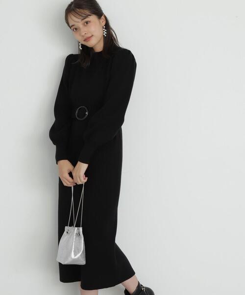 「PROPORTION BODY DRESSING」 ニットワンピース SMALL ホワイト系その他 レディース_画像8