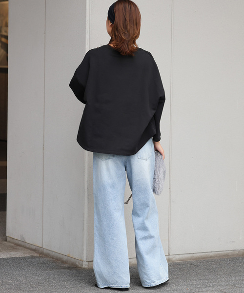 「JOURNAL STANDARD relume」 スウェットカットソー FREE ブラック レディース_画像5