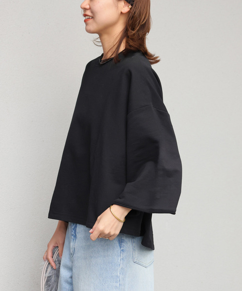 「JOURNAL STANDARD relume」 スウェットカットソー FREE ブラック レディース_画像8