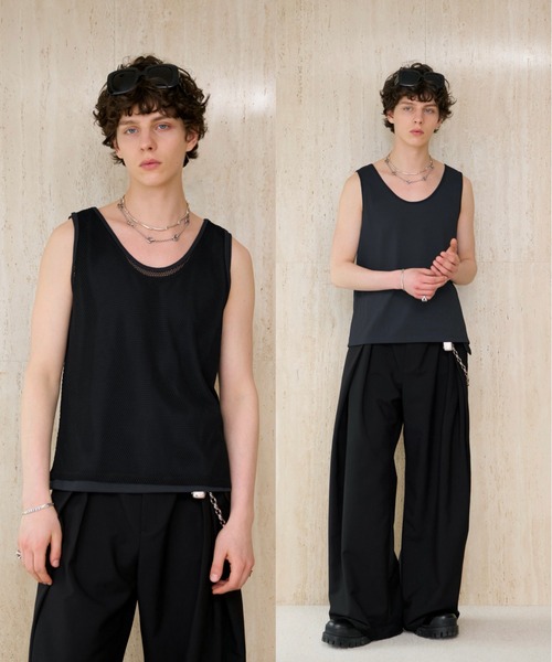   Jeans ブラック タンクトップ COOL FLEX タンクトップ EDWIN(エドウイン)