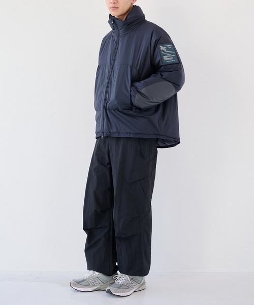 N.hoolywood ブラック ナイロン ジャンパー サイズ40 プリマロフト N.HOOLYWOOD エヌハリウッド プリマロフトジャケット