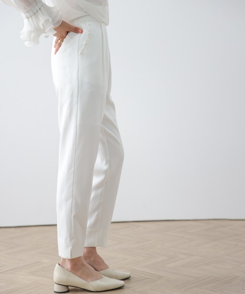 「La-gemme」 パンツ L ネイビー レディース_画像2