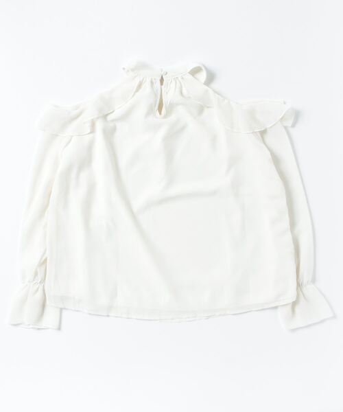 「gossip！ロサンゼルス」 長袖ブラウス FREE アイボリー レディース_画像2