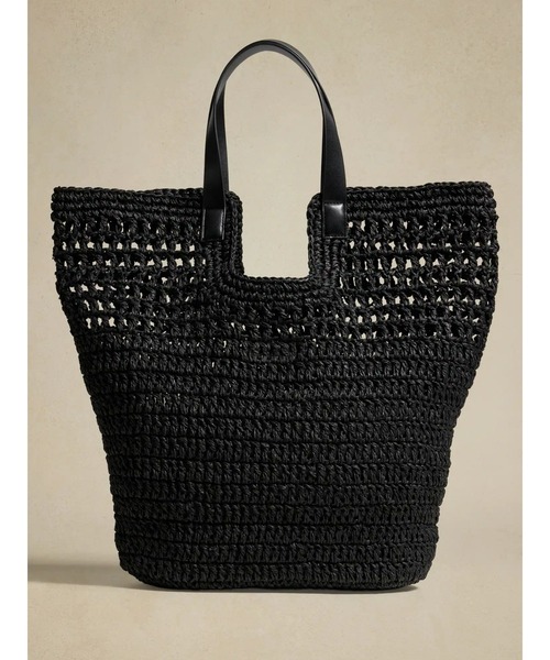 「BANANA REPUBLIC FACTORY STORE」 かごバッグ ONE SIZE ブラウン レディース_画像5