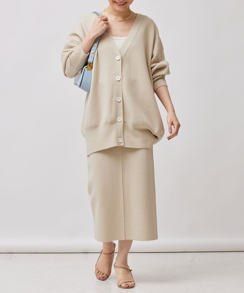 「BABYLONE」 ニットスカート フリー ナチュラル レディース_画像2