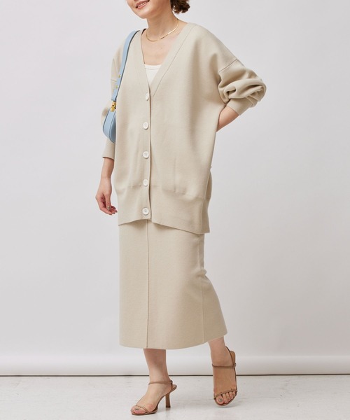 「BABYLONE」 ニットスカート フリー ナチュラル レディース_画像3