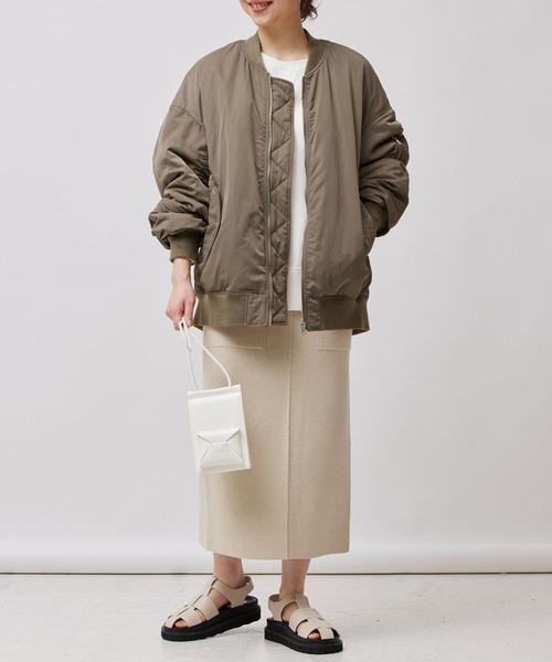 「BABYLONE」 ニットスカート フリー ナチュラル レディース_画像5