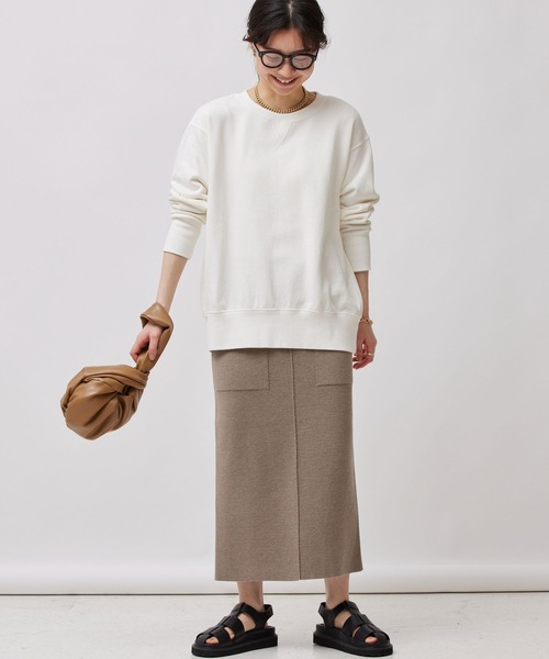 「BABYLONE」 ニットスカート フリー ナチュラル レディース_画像6