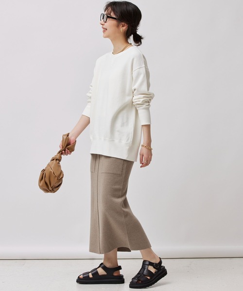 「BABYLONE」 ニットスカート フリー ナチュラル レディース_画像7