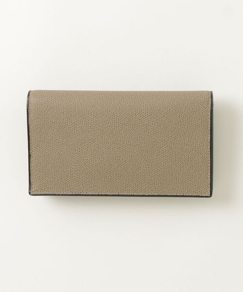 【美品】Valextra ヴァレクストラ レザー 折財布 ベージュ Valextra（ヴァレクストラ） 財布 - ベージュ レディース : ZOZOTOWN