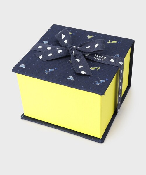 【NEW】タケオキクチ（TAKEO KIKUCHI）/【BOXセット】クラシックシャドーストライプ ネクタイ＆タイバー TAKEO KIKUCHI（タケオキクチ） ネクタイ 「BOXセット」クラシック