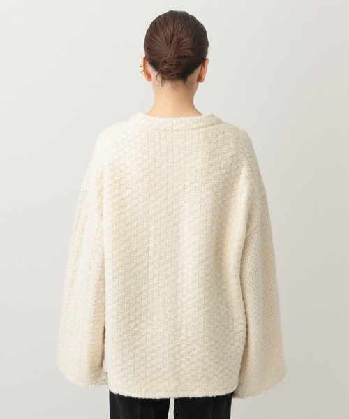 Curensology」 ニットカーディガン FREE アイボリー レディース