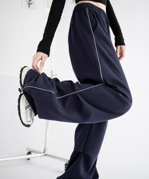 「shameless」 ジャージパンツ FREE ブラック レディース_画像5