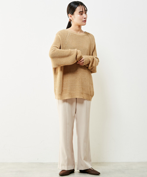 「MELROSE claire」 パンツ 3 ライトベージュ レディース_画像5