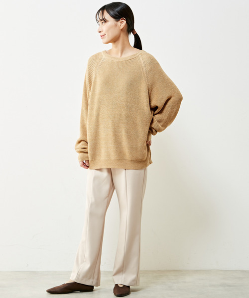 「MELROSE claire」 パンツ 3 ライトベージュ レディース_画像6