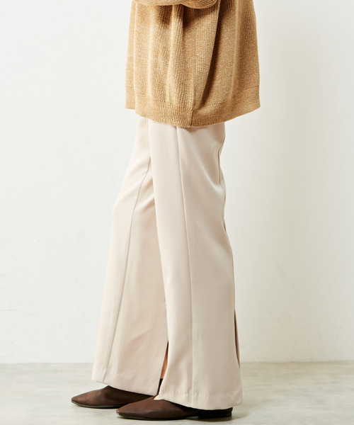 「MELROSE claire」 パンツ 3 ライトベージュ レディース_画像8