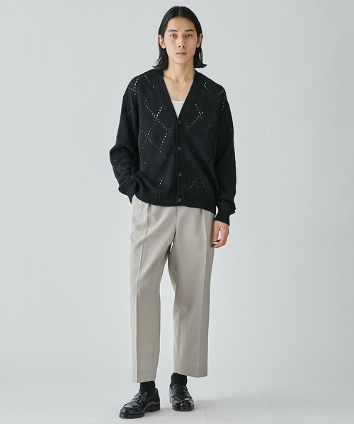 「CITY」 スラックス 1 ブラック メンズ_画像2