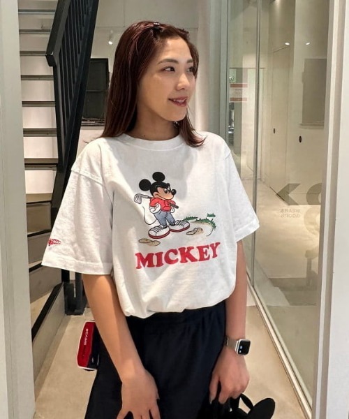 BEAMS GOLF（ビームス ゴルフ） 半袖Tシャツ「Disneyコラボ」 SMALL