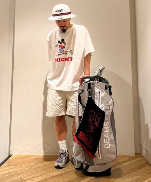 BEAMS GOLF（ビームス ゴルフ） 半袖Tシャツ「Disneyコラボ」 SMALL